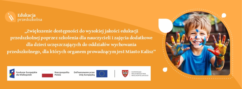 banner projekt przedszkola